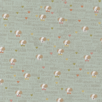 Lucky 55702-12 Sky by Sweetwater for Moda Fabrics, Image