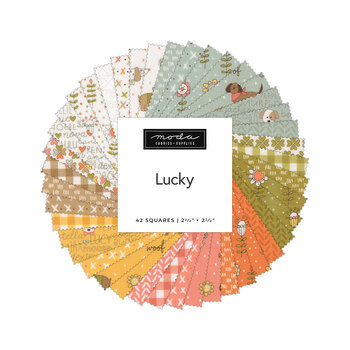 Lucky  Mini Charm Pack by Sweetwater for Moda Fabrics - RESERVE, Image