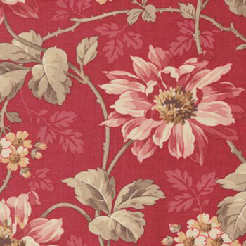 Joie de Vivre 13980-12 Rouge by French General for Moda Fabrics, Image