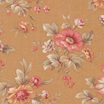 Joie de Vivre 13981-14 Tea by French General for Moda Fabrics, Image