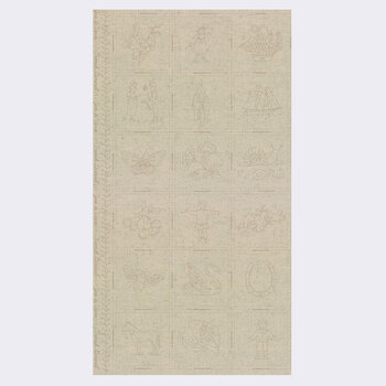 Joie de Vivre 13989-12L Panel Stone by French General for Moda Fabrics, Image