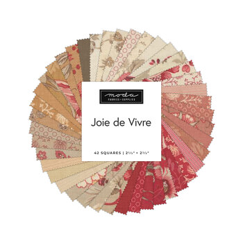 Joie de Vivre  Mini Charm Pack by French General for Moda Fabrics - RESERVE, Image