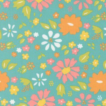 Delightfully Yours 37700-18 Poolside by Sherri & Chelsi for Moda Fabrics, Image