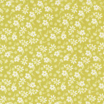 Delightfully Yours 37701-14 Chartreuse by Sherri & Chelsi for Moda Fabrics, Image