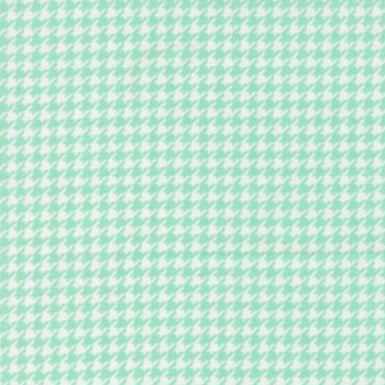 Delightfully Yours 37702-17 Aqua by Sherri & Chelsi for Moda Fabrics, Image