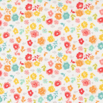 Delightfully Yours 37706-11 Cloud by Sherri & Chelsi for Moda Fabrics, Image