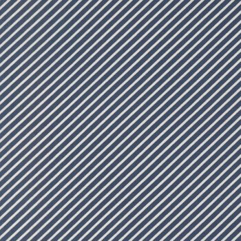 Delightfully Yours 37708-19 Navy by Sherri & Chelsi for Moda Fabrics, Image