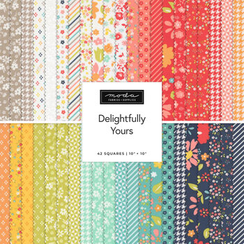 Delightfully Yours  Layer Cake by Sherri & Chelsi for Moda Fabrics - RESERVE, Image