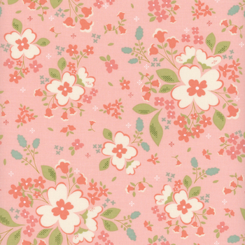 Sunbonnet 31760-15 Pink by My Sew Quilty Life for Moda Fabrics, Image