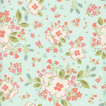 Sunbonnet 31760-19 Pale Blue by My Sew Quilty Life for Moda Fabrics, Image