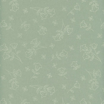 Sunbonnet 31761-33 Dusty Blue by My Sew Quilty Life for Moda Fabrics, Image