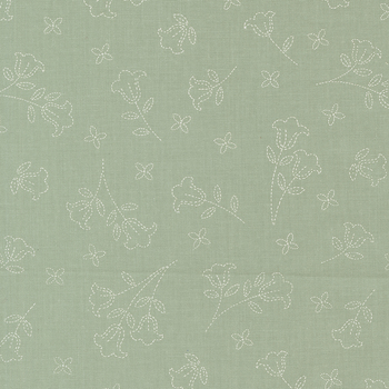 Sunbonnet 31761-33 Dusty Blue by My Sew Quilty Life for Moda Fabrics, Image