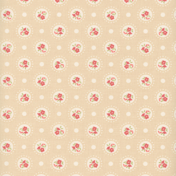 Sunbonnet 31762-12 Almond by My Sew Quilty Life for Moda Fabrics, Image