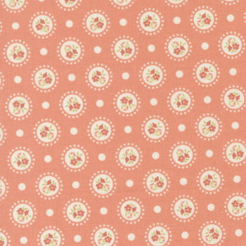 Sunbonnet 31762-41 Coral by My Sew Quilty Life for Moda Fabrics, Image