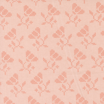 Sunbonnet 31764-15 Pink by My Sew Quilty Life for Moda Fabrics, Image