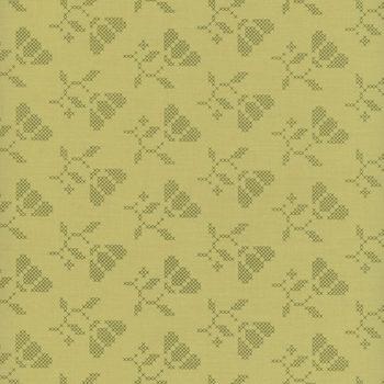 Sunbonnet 31764-18 Pear by My Sew Quilty Life for Moda Fabrics, Image