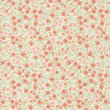 Sunbonnet 31766-11 Porcelain by My Sew Quilty Life for Moda Fabrics, Image