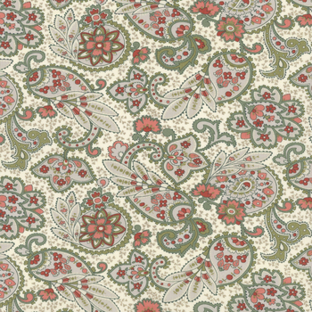 Ambiance 44411-11 Porcelain by 3 Sisters for Moda Fabrics, Image