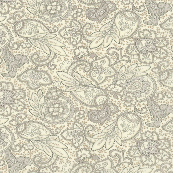 Ambiance 44411-22 Porcelain - Silver by 3 Sisters for Moda Fabrics, Image