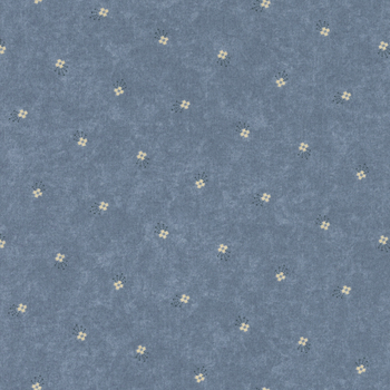 Bluebird's Nest 9803-24 Light Blue by Kansas Troubles Quilters for Moda Fabrics, Image