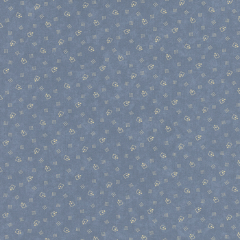 Bluebird's Nest 9804-24 Light Blue by Kansas Troubles Quilters for Moda Fabrics, Image