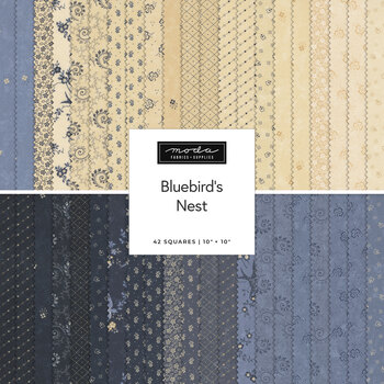 Bluebird's Nest  Layer Cake by Kansas Troubles Quilters for Moda Fabrics - RESERVE, Image