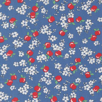 30's Playtime 23371-18 Bluebell by Linzee McCray for Moda Fabrics, Image