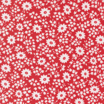 30's Playtime 23372-14 Scarlet by Linzee McCray for Moda Fabrics, Image