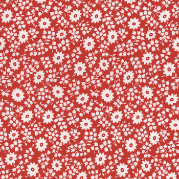 30's Playtime 23372-14 Scarlet by Linzee McCray for Moda Fabrics, Image