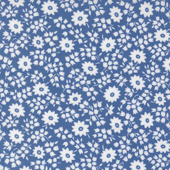 30's Playtime 23372-18 Bluebell by Linzee McCray for Moda Fabrics, Image