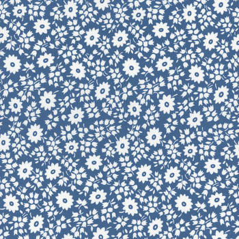 30's Playtime 23372-18 Bluebell by Linzee McCray for Moda Fabrics, Image