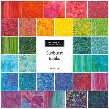 Sunburst Batiks  Yardage by Moda Fabrics, Image