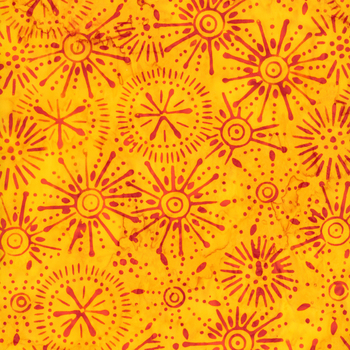 Sunburst Batiks 4370-11 Sunshine by Moda Fabrics, Image