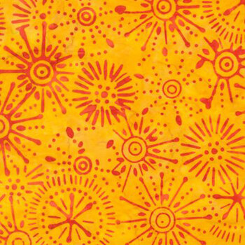 Sunburst Batiks 4370-11 Sunshine by Moda Fabrics, Image