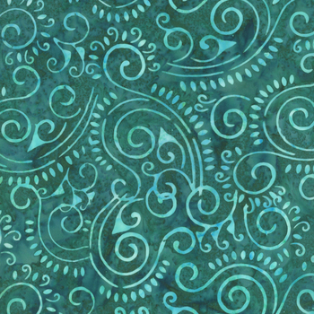 Sunburst Batiks 4370-32 Lagoon by Moda Fabrics, Image