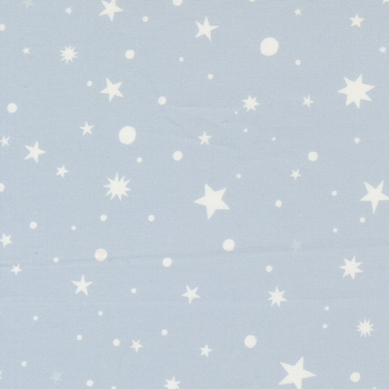 To The Moon And Back 25903-14 Sky by Paper + Cloth for Moda Fabrics, Image