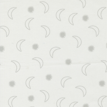 To The Moon And Back 25904-11 Dove by Paper + Cloth for Moda Fabrics, Image