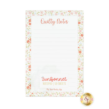 Sunbonnet Notepad - Flowers, Image