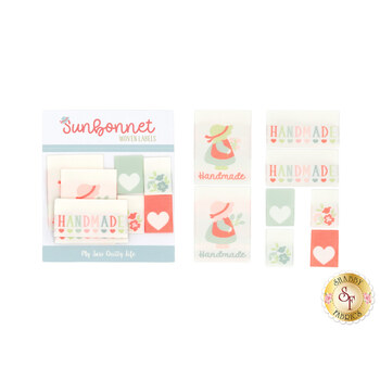 Sunbonnet Woven Quilt Label - 8ct, Image