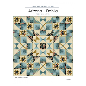 Arizona - Dahlia Pieced Quilt Pattern, Image