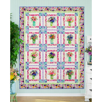 SAMPLE - Baltimore Quilt - Garden Fresh