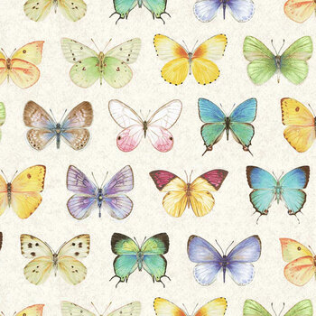 Fluttering Florals 2171-74 Multi by Jane Shasky for Henry Glass Fabrics, Image