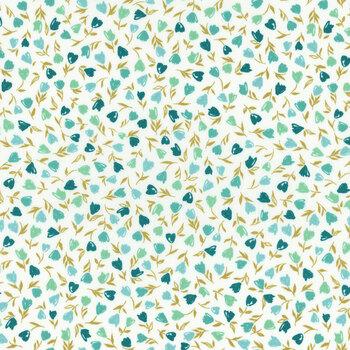 Bloomcore BLC31104 Lagoon by AGF Studio for Art Gallery Fabrics, Image