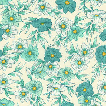 Bloomcore BLC31107 Lagoon by AGF Studio for Art Gallery Fabrics, Image