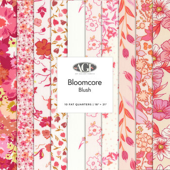 Bloomcore  10 FQ Set - Blush by AGF Studio for Art Gallery Fabrics, Image