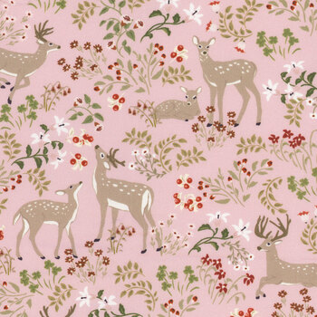 My Darling Deer DD25982-Blush Darling by Poppie Cotton, Image