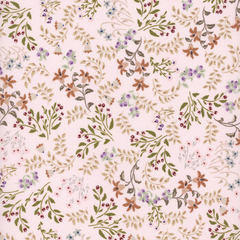 My Darling Deer DD25983-SoftPlum Wildflower by Poppie Cotton, Image