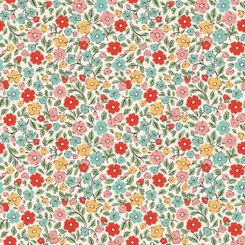 Farmhouse Fancy FH25950-Multi Country Flowers by Poppie Cotton, Image