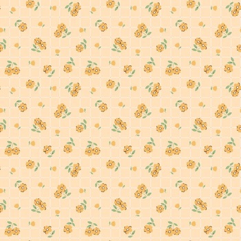 Farmhouse Fancy FH25954-Yellow Tea Towel by Poppie Cotton, Image