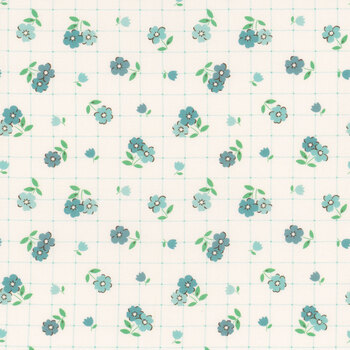 Farmhouse Fancy FH25956-Teal Tea Towel by Poppie Cotton, Image